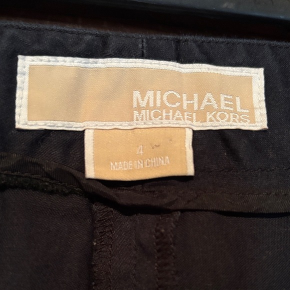 Michael Kors Navy Ankle Pants - Picture 2 of 2